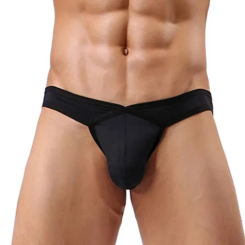 Summer Code Mens Sexy Micro Mesh Briefs Soft Breathable Bulge Pouch Underwear