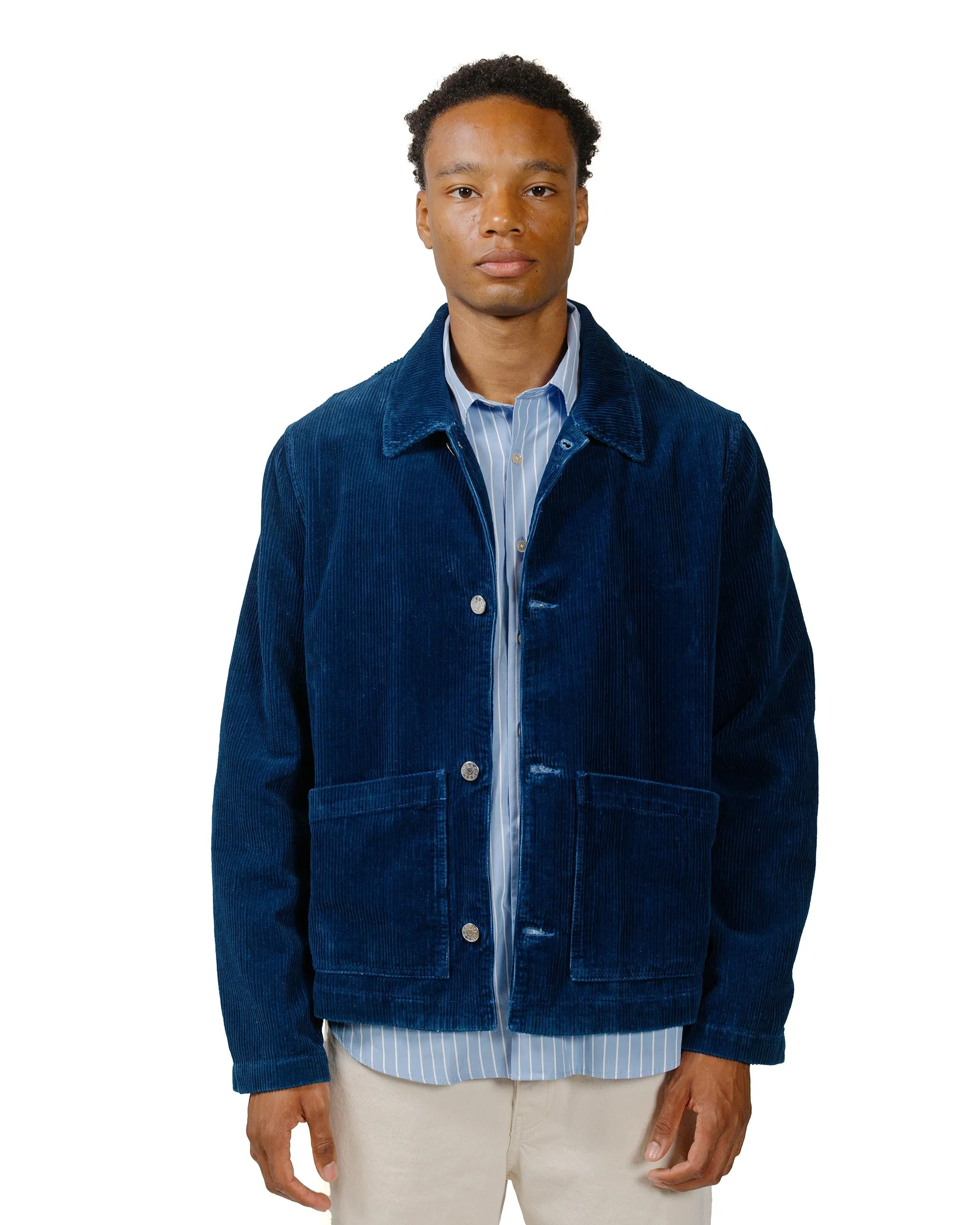 Sunflower Worker Jacket Indigo