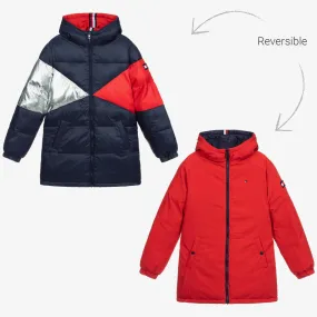 Teen Reversible Logo Coat