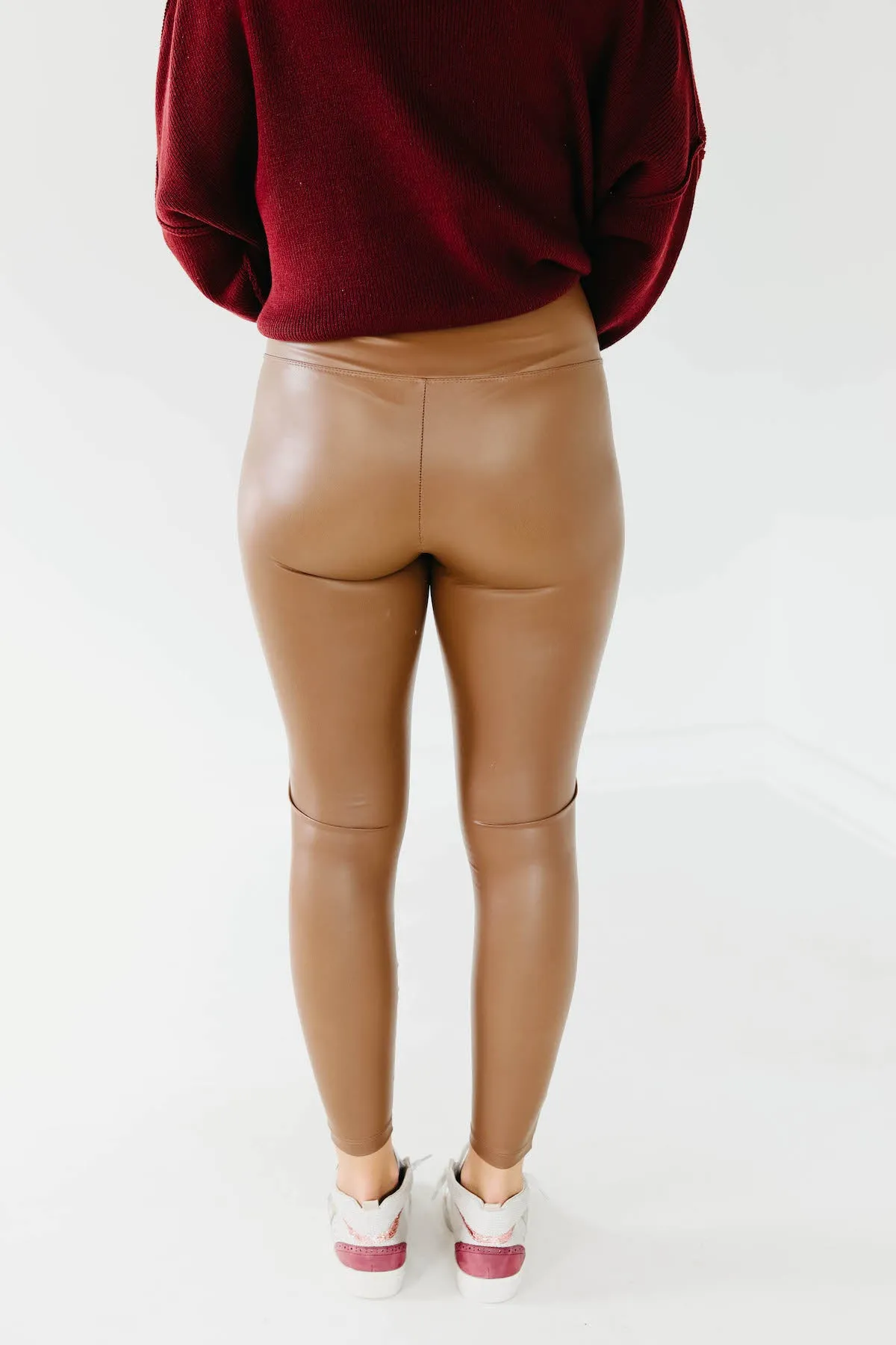 The Weston Faux Leather Leggings