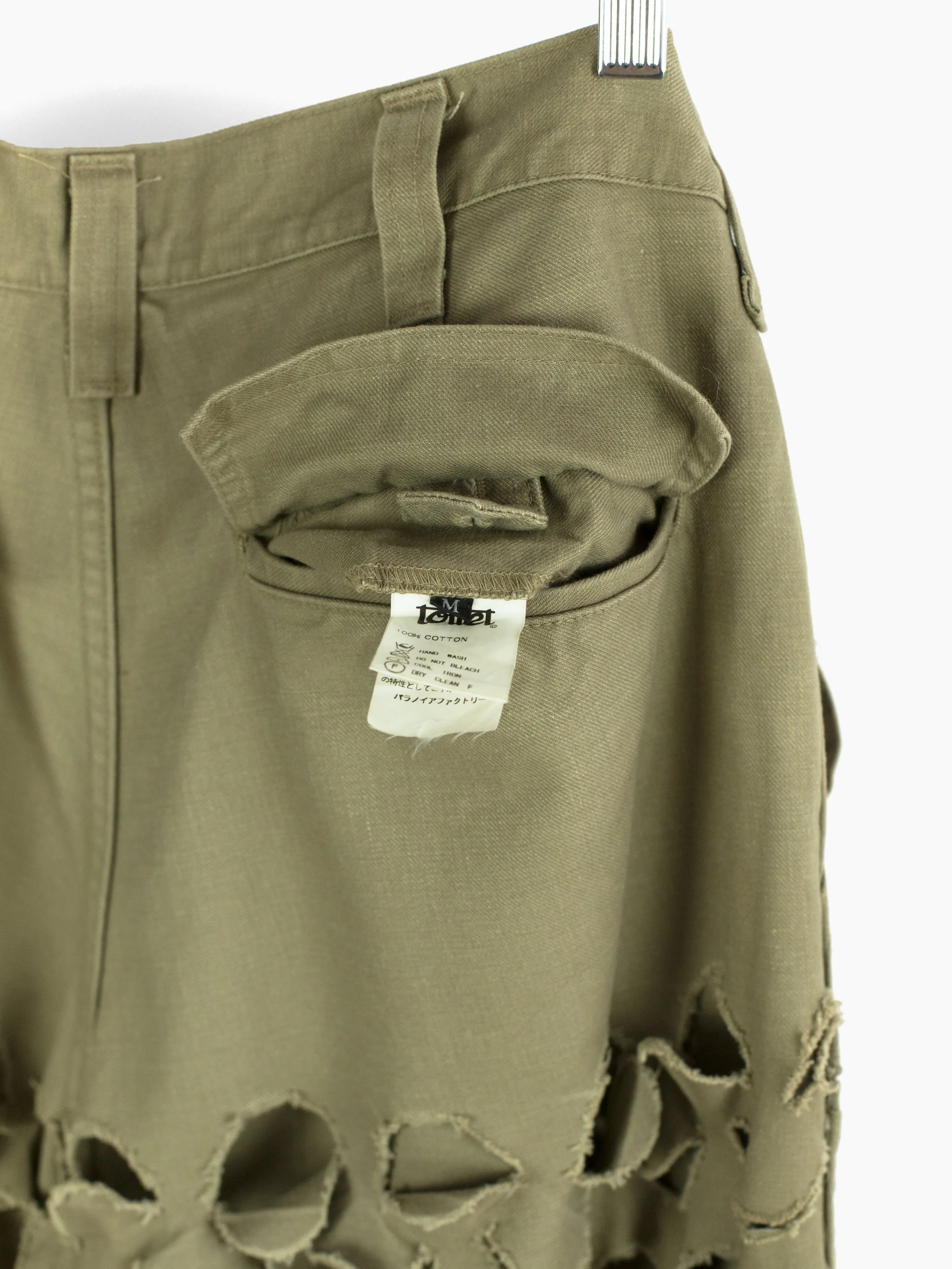 Toilet 90s Bladecut Flight Trousers