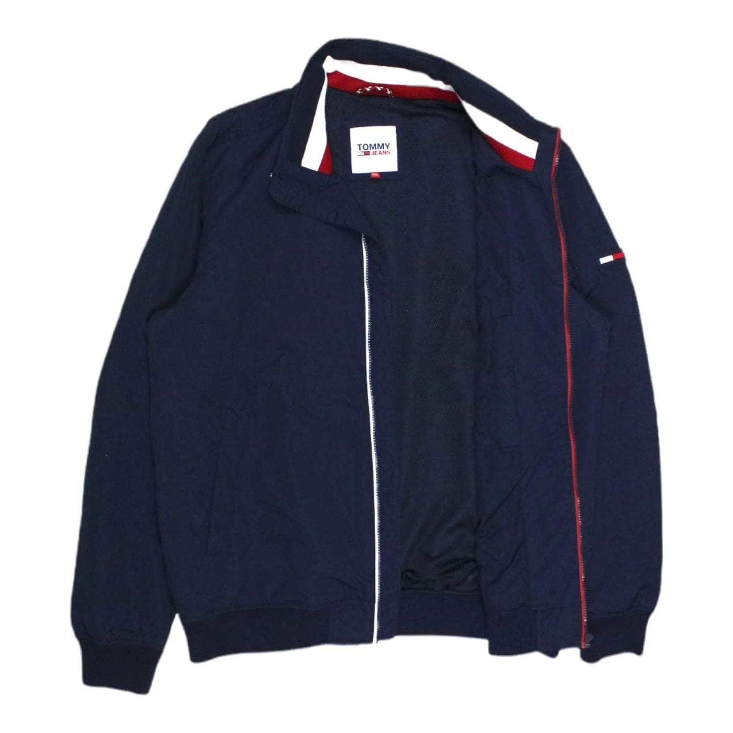 Tommy Jeans Navy Bomber Style Jacket