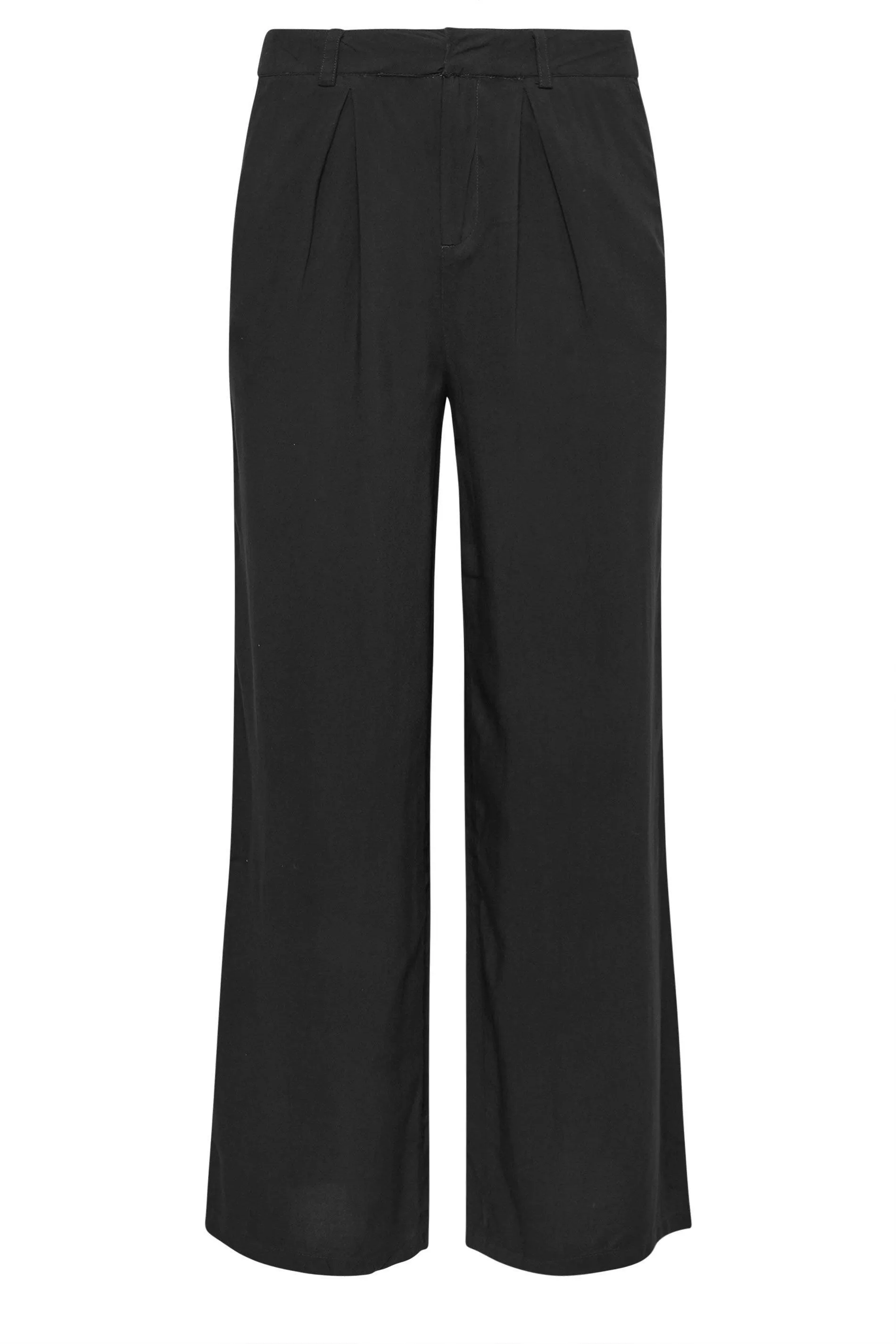 Trousers | Petite Wide Leg Suit Trousers | PixieGirl