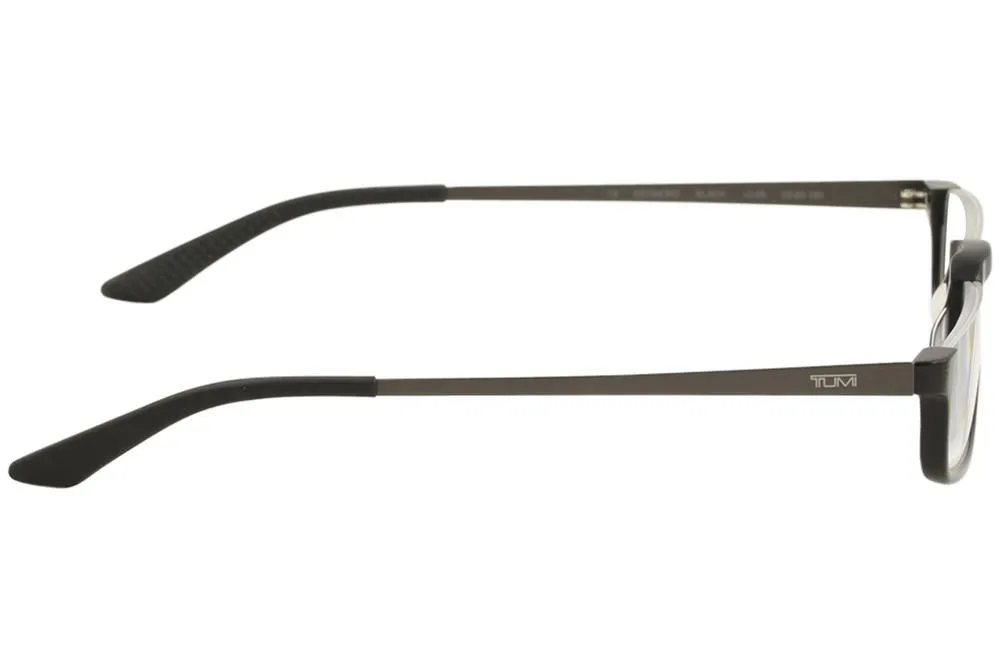 Tumi Desmond Eyeglasses Desmond Black Half Rim Reading Glasses