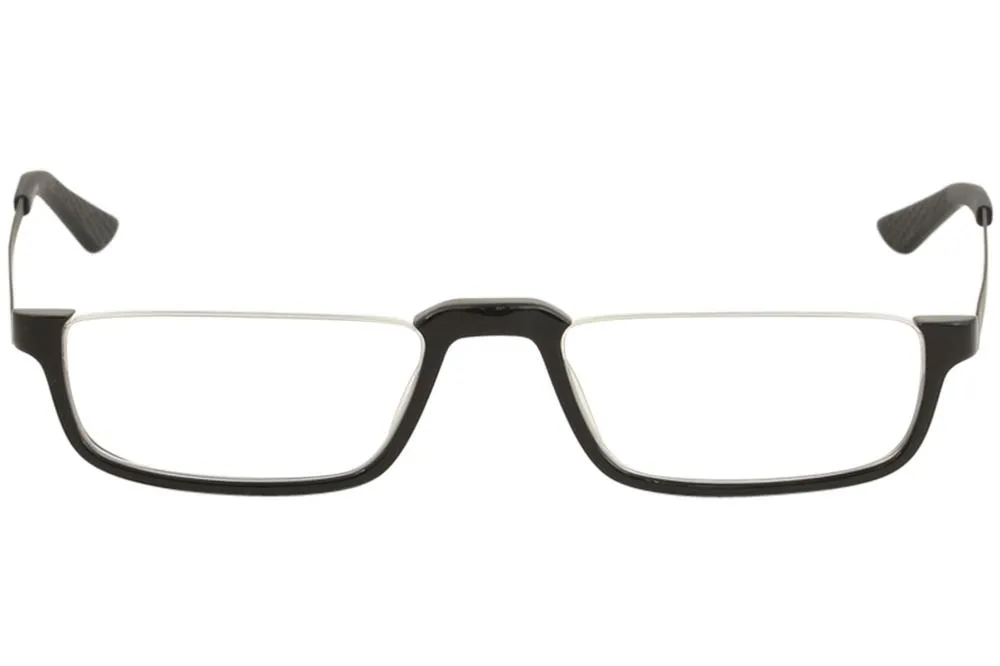 Tumi Desmond Eyeglasses Tortoise Half Rim Reading Glasses