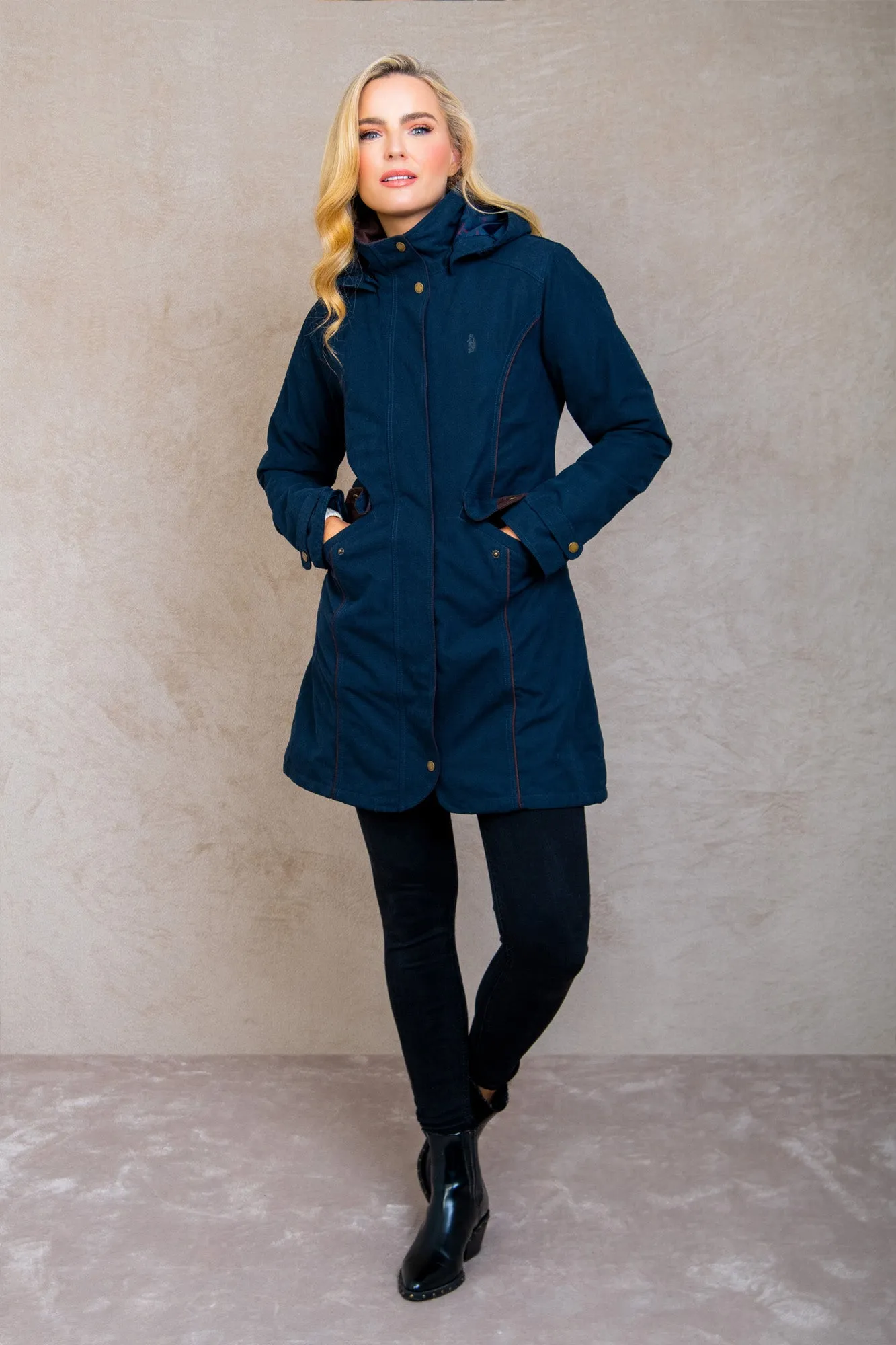 Una Waterproof Jacket - Navy