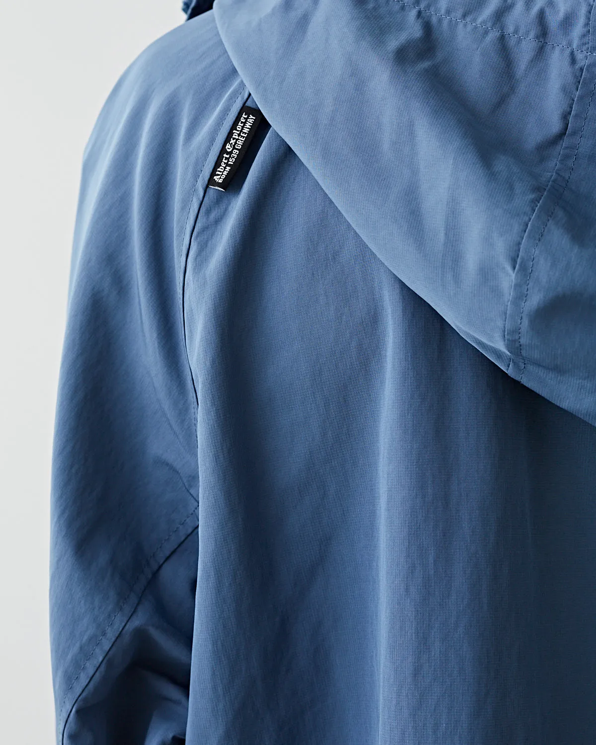 Utility Hood Jacket Blue