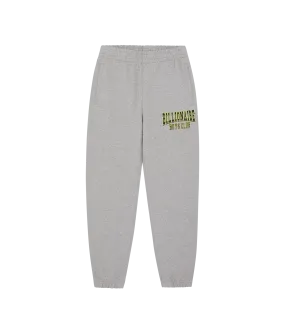 VARSITY LOGO SWEATPANTS - HEATHER GREY