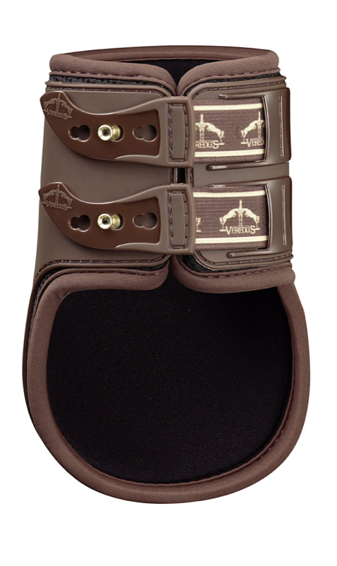 Veredus Carbon gel vento tendon boots Rear Brown