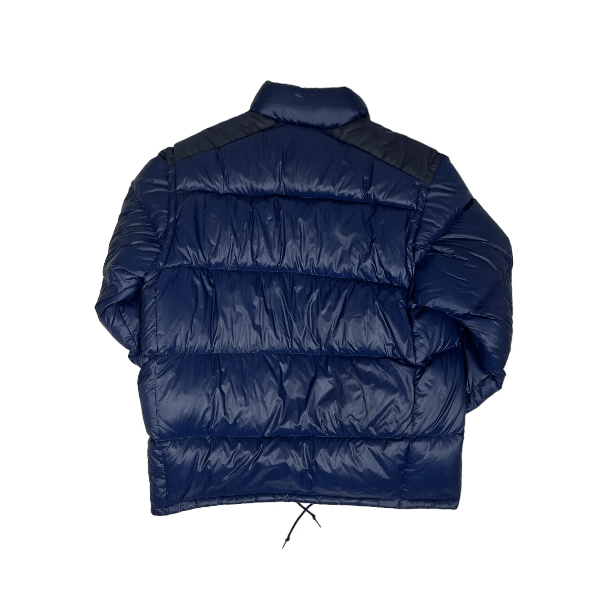 Vintage 90s Navy Blue Moncler Grenoble Puffer Coat - Large