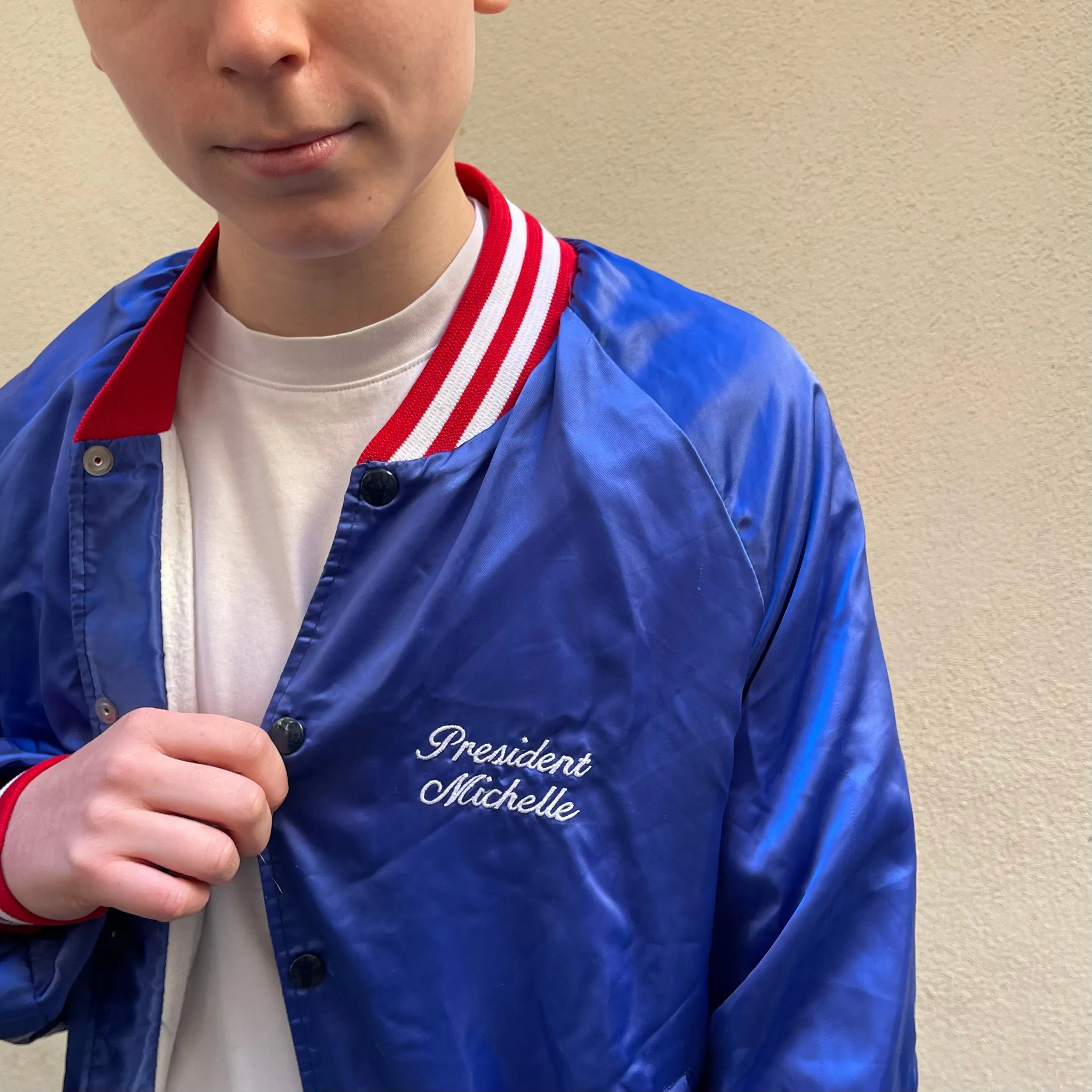 Vintage Taylor Made Satin Jacket