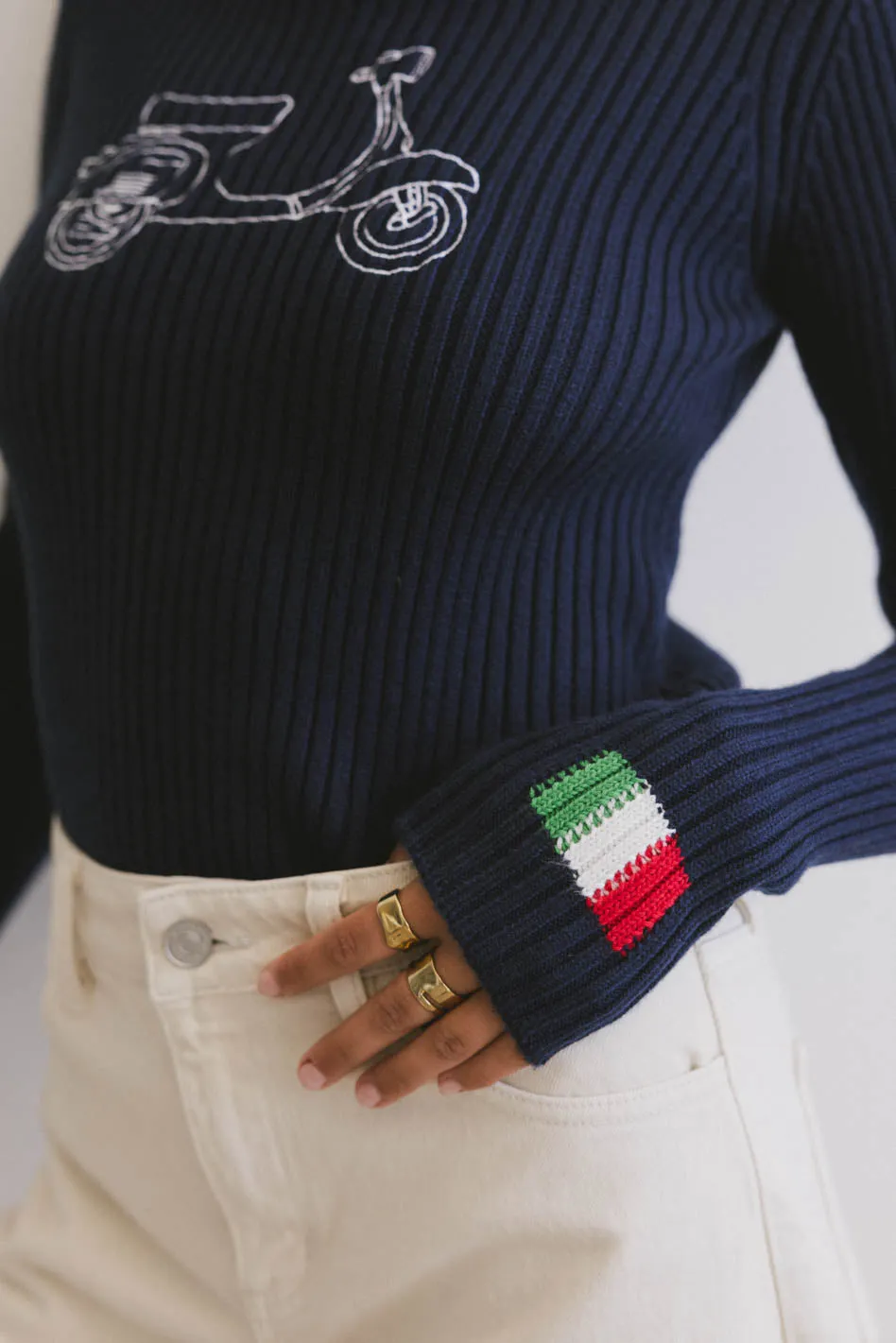 Viva Vespa Italia Sweater