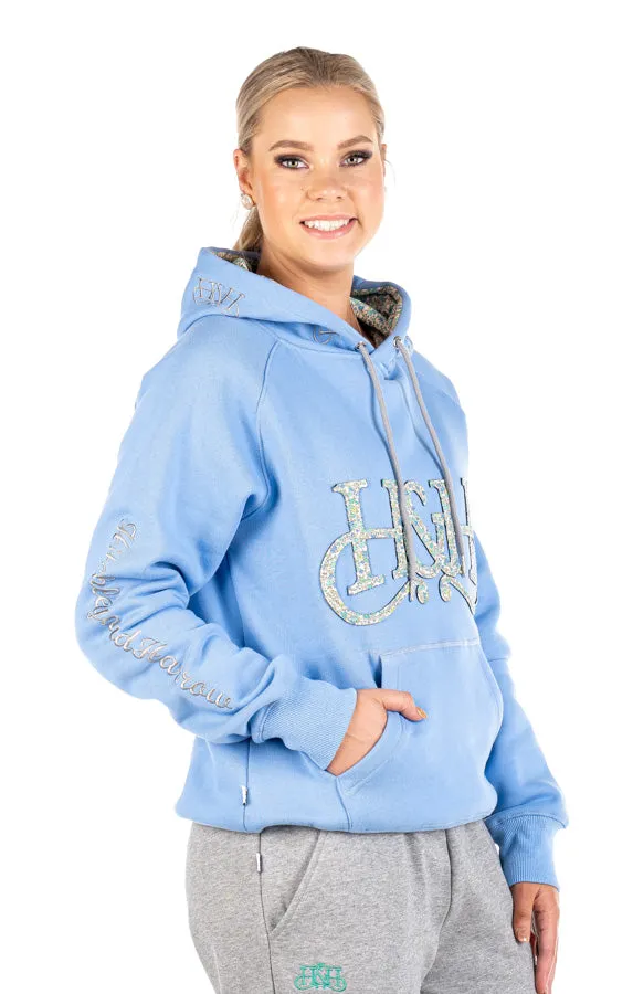 Winter Collection - HD11 Powder Blue w/ Grey Hoodie