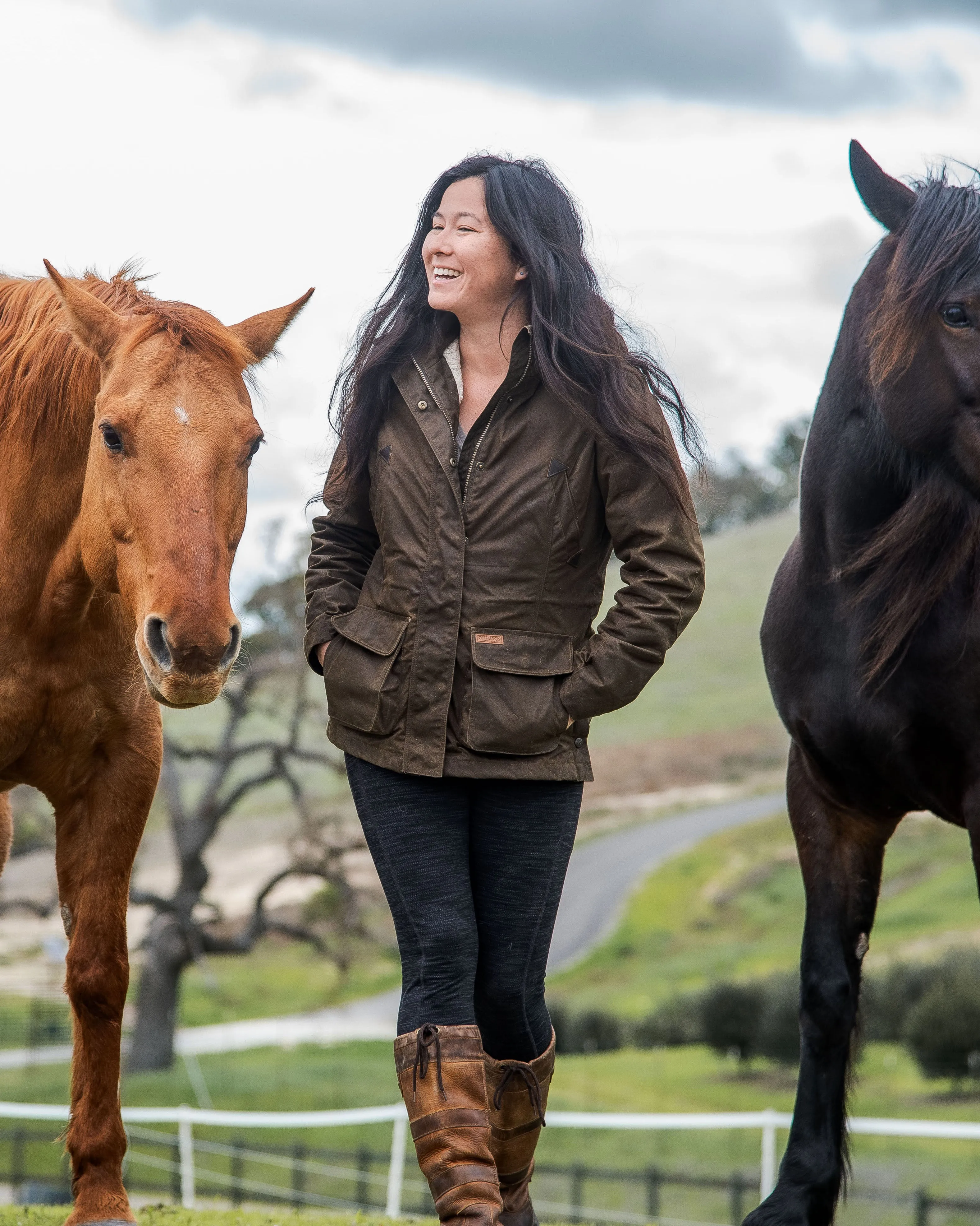 Women’s Adelaide Oilskin Jacket