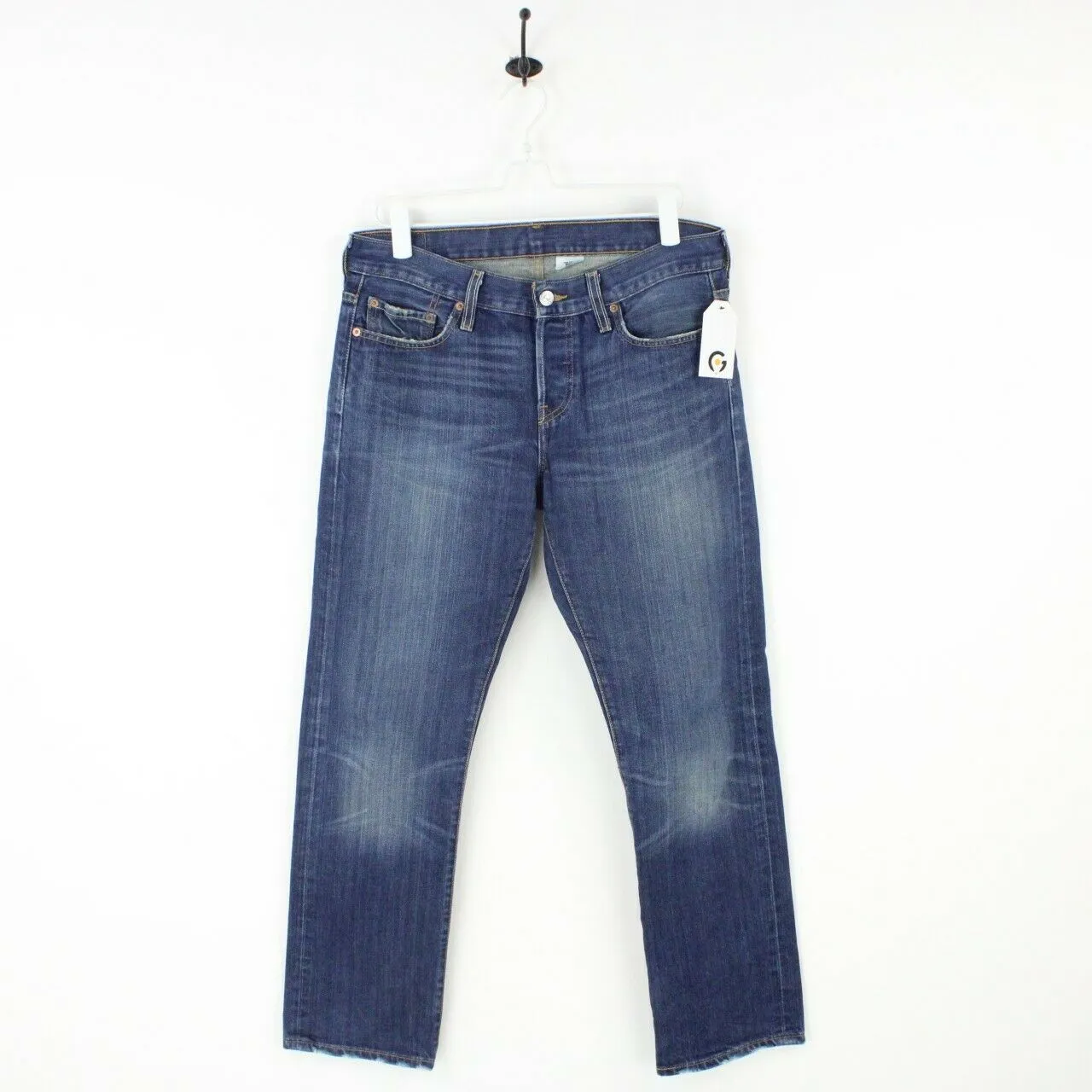 Womens LEVIS 501 Jeans Dark Blue | W34 L30