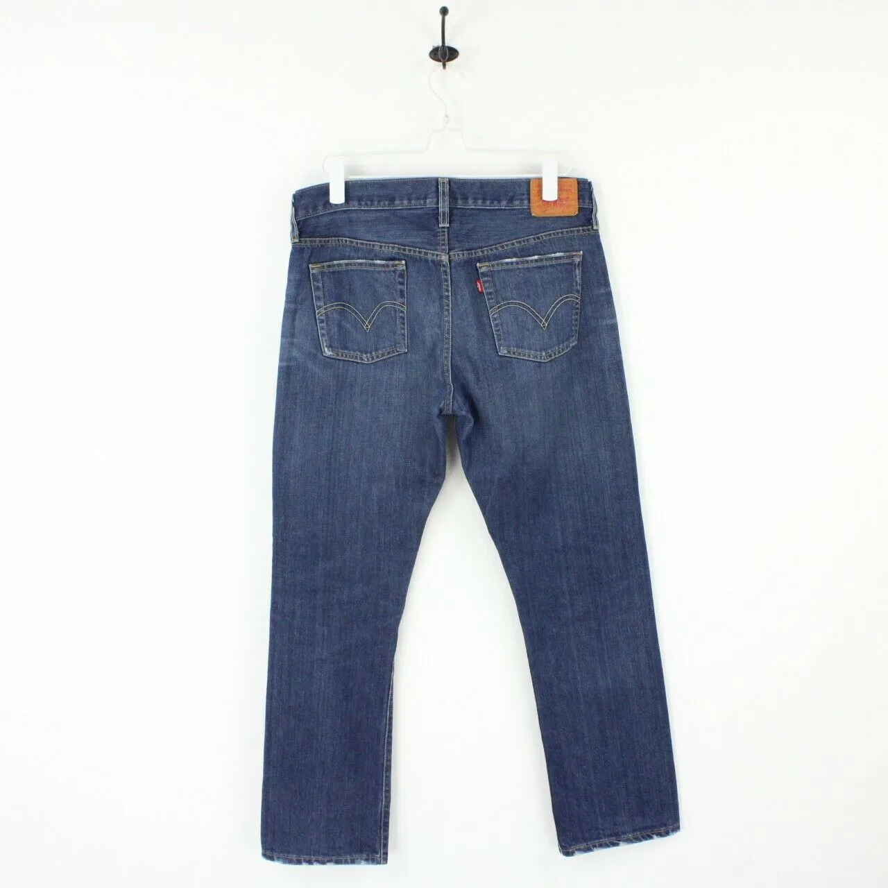 Womens LEVIS 501 Jeans Dark Blue | W34 L30