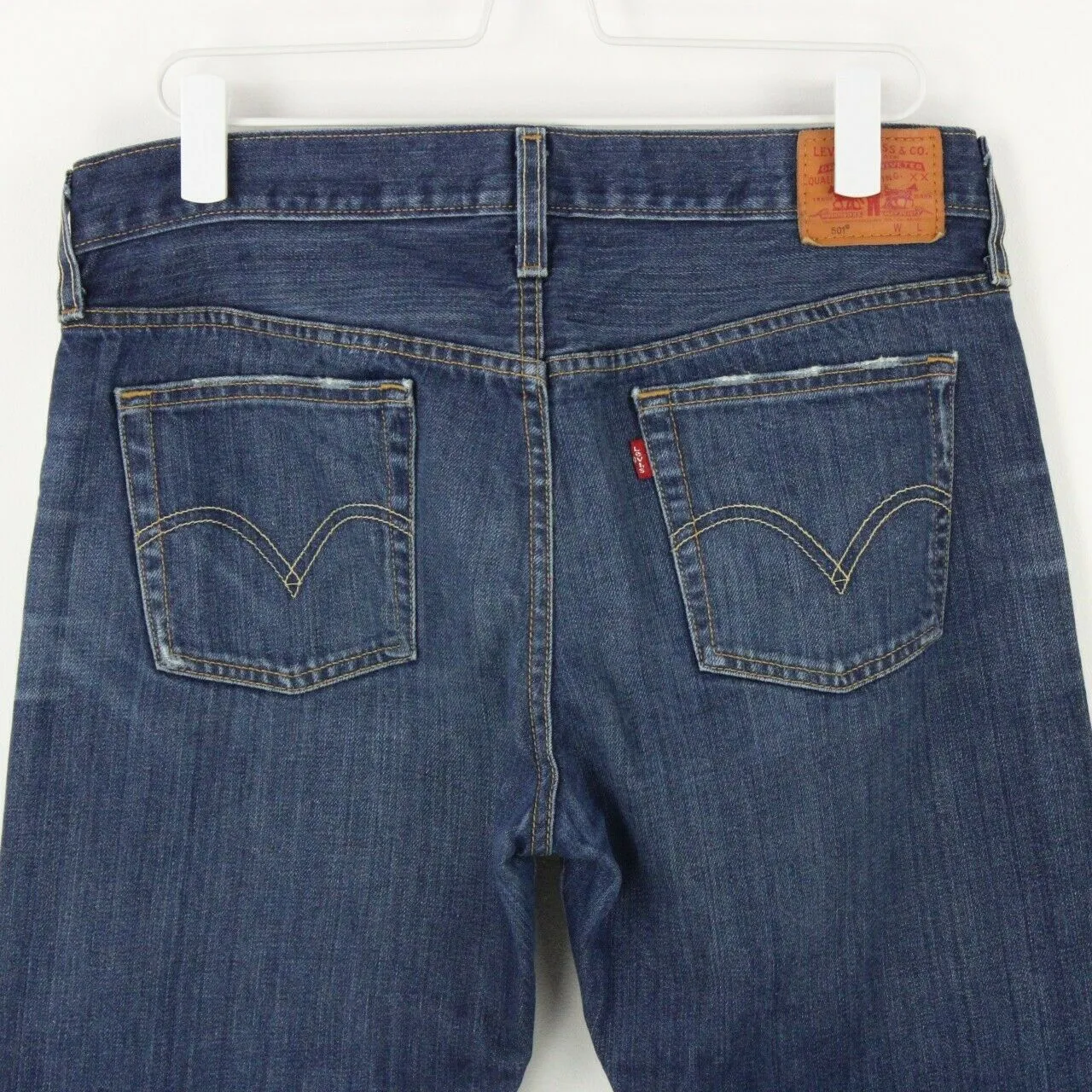 Womens LEVIS 501 Jeans Dark Blue | W34 L30