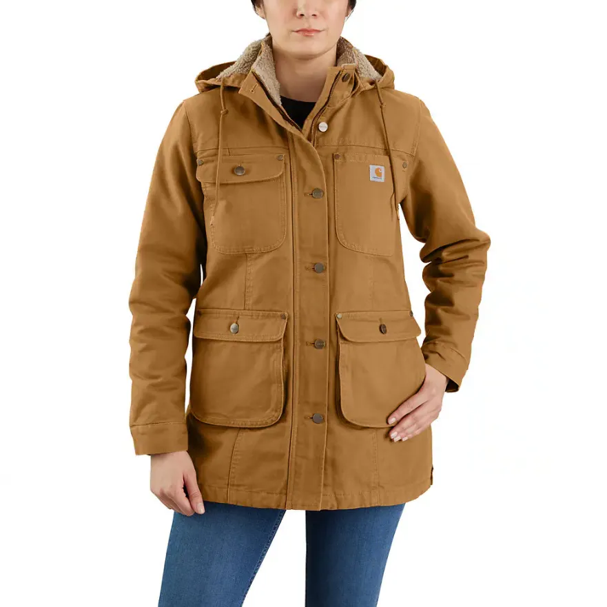 WOMEN'S WASHED DUCK COAT