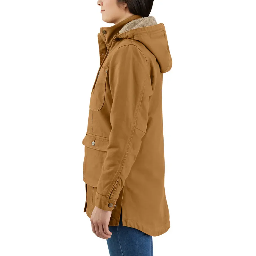 WOMEN'S WASHED DUCK COAT