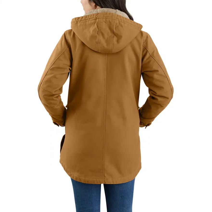 WOMEN'S WASHED DUCK COAT