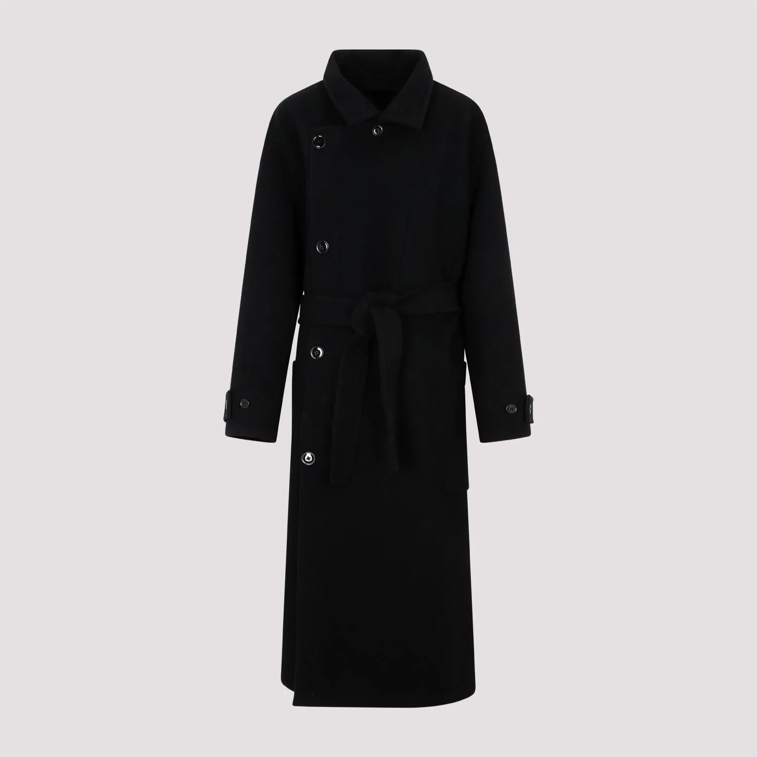 WRAP WOOL COAT