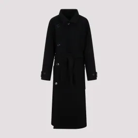 WRAP WOOL COAT