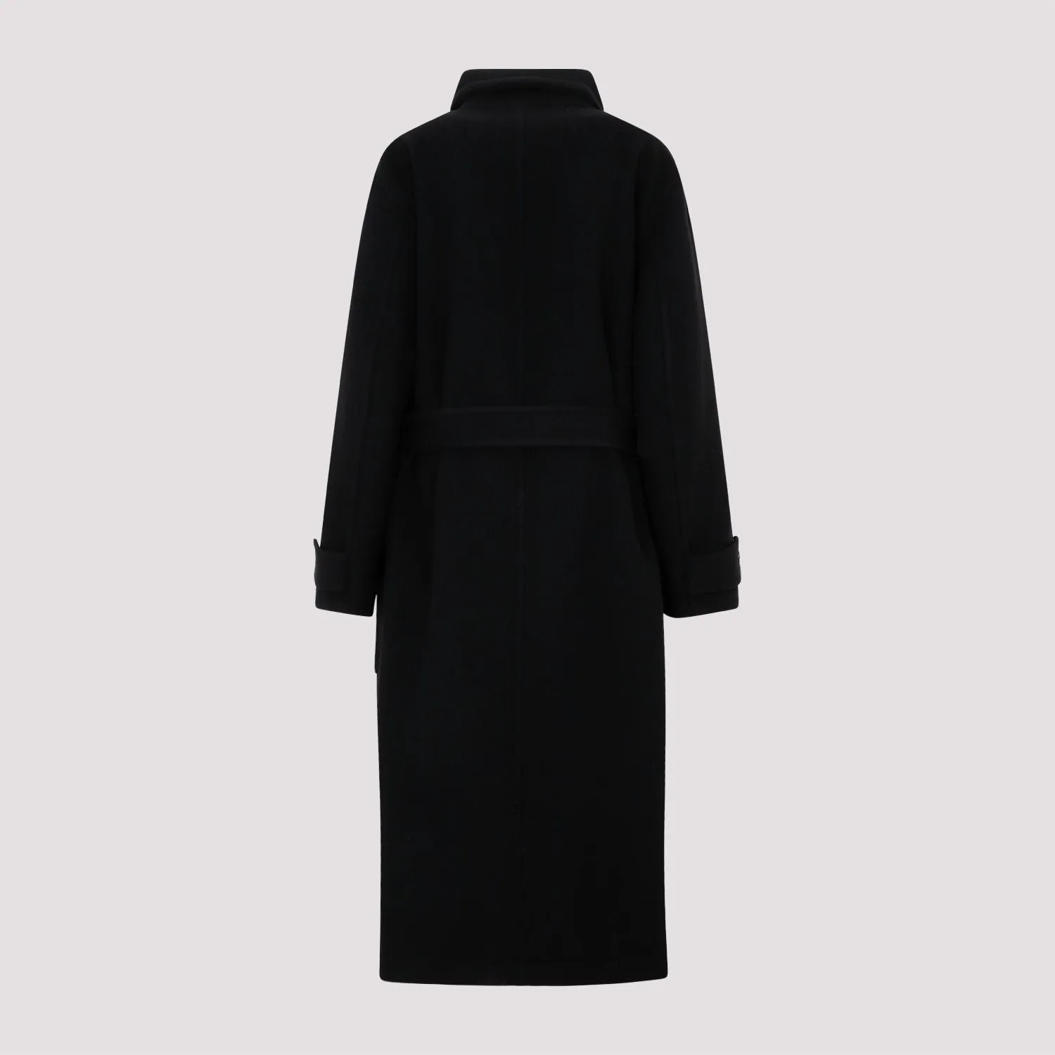 WRAP WOOL COAT